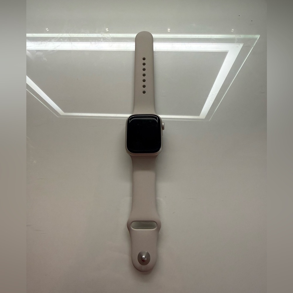 Apple Watch Series 9- 44mm Aluminum and Ceramic Case (band and charger included)